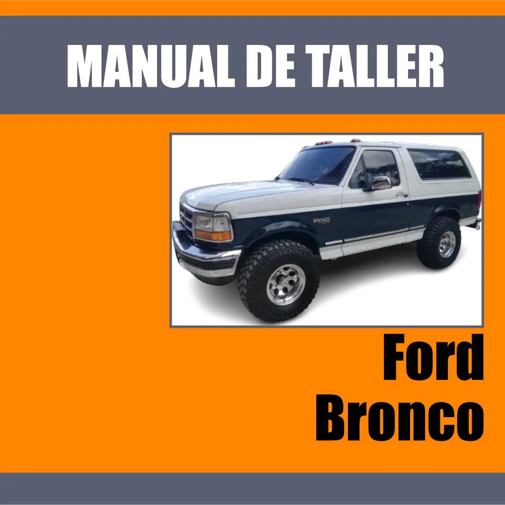 Manual de Taller Ford Bronco