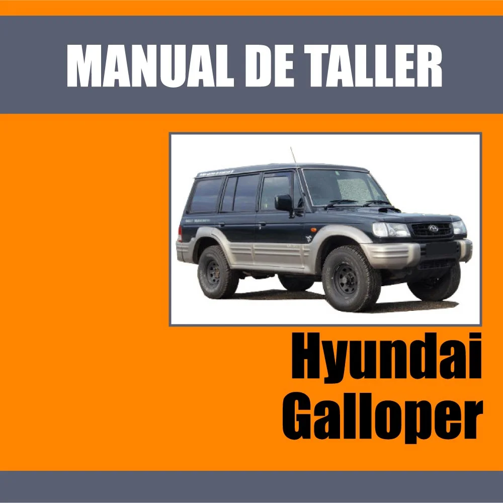 Manual de Taller Hyundai Galloper