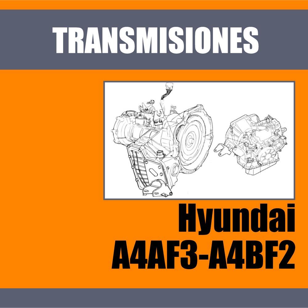 Manual Taller Transmision Automatica Hyundai A4AF3 A4BF2