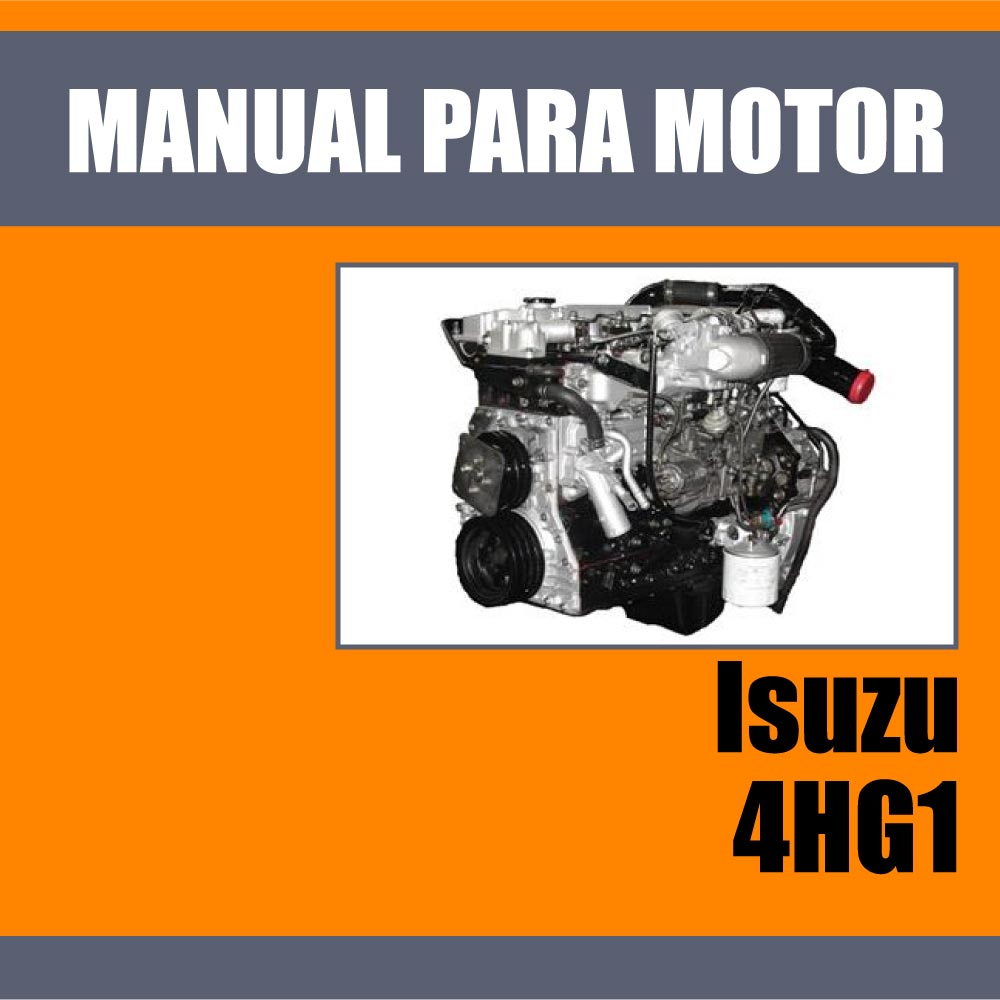 Manual Taller Motor 4HG1 Diesel Npr Isuzu Anillos Español