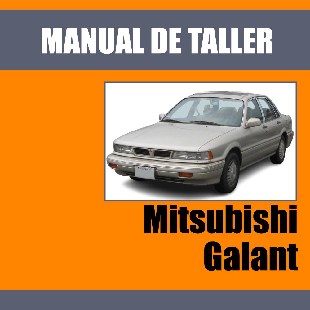 Manual Taller Mitsubishi Galant 4G63 4G93 4G73 6A12 4D68